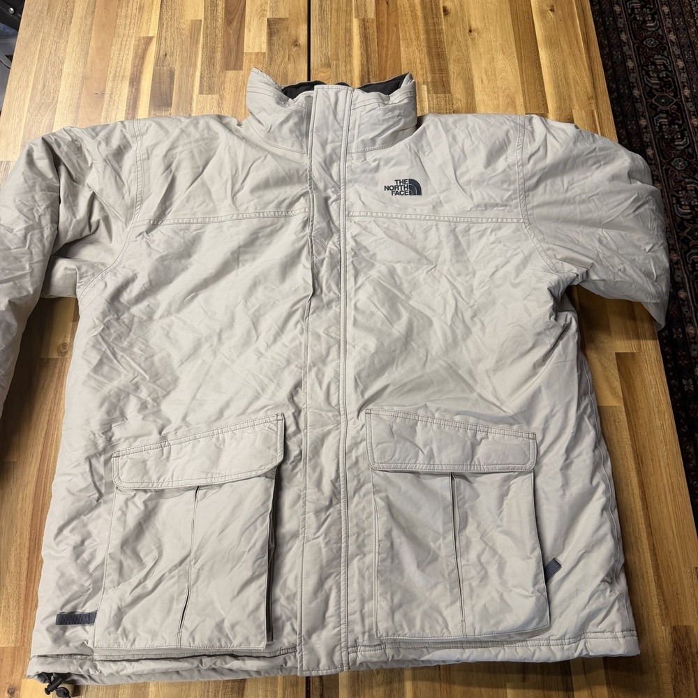 The North Face Vintage 2006 Men's XXL Goose Down Winter Jacket Cream